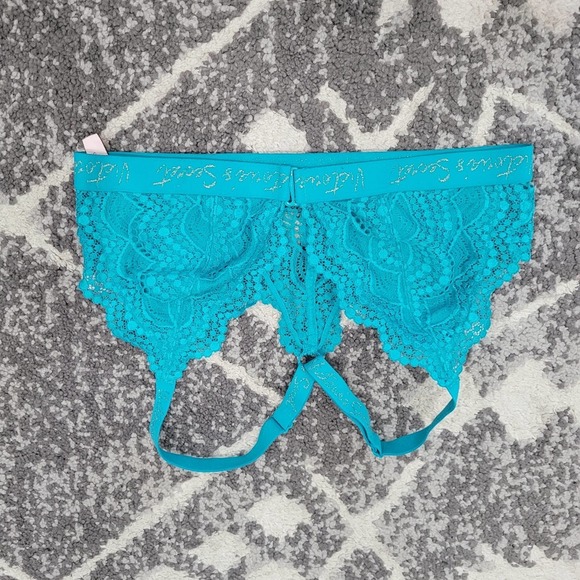 Victoria secret blue womens medium bralette - Picture 2 of 5